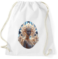 printfashion Isteni nő - Sportzsák, Tornazsák - Fehér (14849268)