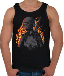 printfashion PUBG - Férfi atléta - Fekete (2590949)