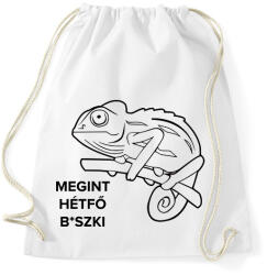 printfashion Megint hétfő - Sportzsák, Tornazsák - Fehér (5380953)