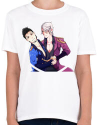 printfashion Yuri! ! ! on Ice - Gyerek póló - Fehér (358264)