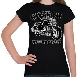 printfashion custom motorcycle - Női póló - Fekete (11595770)