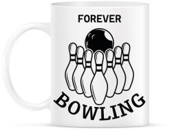 printfashion Forever bowling - Bögre - Fehér (7167808)