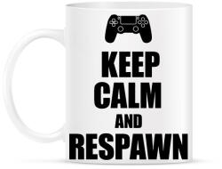 printfashion Gamer respawn - Bögre - Fehér (1280142)