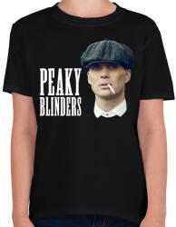 printfashion Peaky Blinders - Gyerek póló - Fekete (2574998)