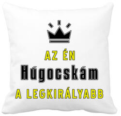 printfashion Az én húgocskám - Párnahuzat, Díszpárnahuzat - Fehér (3619274)