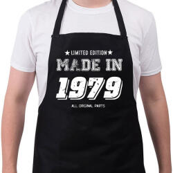 printfashion 1979 - Kötény - Fekete (4936939)
