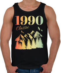 printfashion 1990 - Férfi atléta - Fekete (12723947)