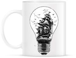 printfashion Fényvitorlás - Bögre - Fehér (788826)