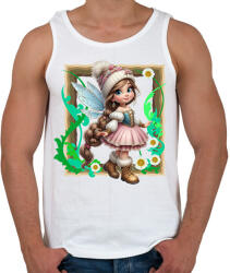 printfashion Tündér - Férfi atléta - Fehér (15333381)