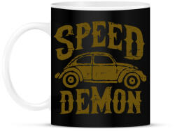 printfashion Beetle, a sebesség démona - Bögre - Fekete (1088210)