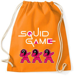 printfashion Squid Game trio dab fehér - Sportzsák, Tornazsák - Narancssárga (5727563)