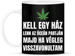 printfashion Kell egy ház lenn az óceán partján 2 - Bögre - Fekete (10759874)