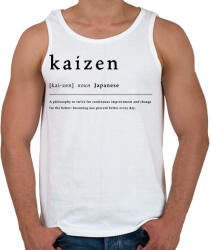 printfashion Kaizen - Férfi atléta - Fehér (14736129)