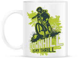 printfashion Downhill - Bögre - Fehér (4103418)