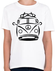 printfashion Autó - Gyerek póló - Fehér (2789459)