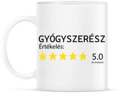 printfashion Gyógyszerész értékelés - Bögre - Fehér (7299589)