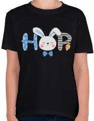 printfashion husvét - Gyerek póló - Fekete (6580141)