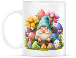 printfashion Törpe húsvéti tojásokkal - Bögre - Fehér (13168905)