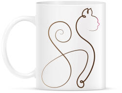 printfashion Cicmó - Bögre - Fehér (943990)