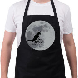 printfashion E. T. rex - Kötény - Fekete (4918868)