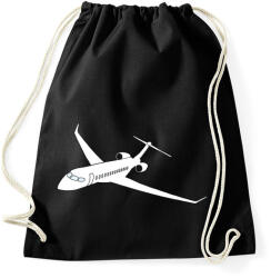 printfashion Repülő - Sportzsák, Tornazsák - Fekete (5277359)