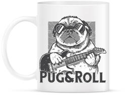 printfashion Rocker mopsz - Bögre - Fehér (12037338)