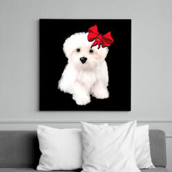 printfashion Bolognese - Vászonkép - Fekete (6652227)