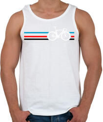 printfashion M Bike - Férfi atléta - Fehér (2558096)