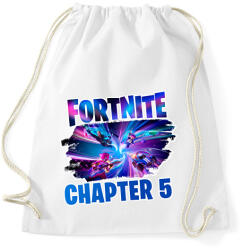 printfashion Fortnite - Sportzsák, Tornazsák - Fehér (15177838)
