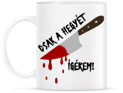 printfashion Csak a hegyét! - Bögre - Fehér (1867672)