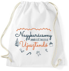 printfashion Weöres Sándor - Szép a fenyő - Sportzsák, Tornazsák - Fehér (10205571)