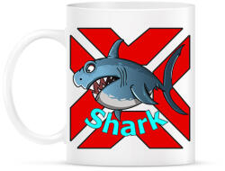 printfashion shark - Bögre - Fehér (2500991)