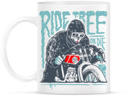 printfashion Ride Free - Bögre - Fehér (789569)
