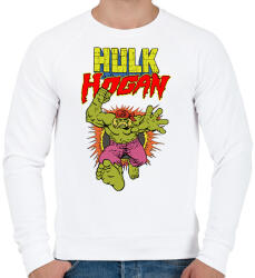printfashion Hulk Hogan - Férfi pulóver - Fehér (2302627)