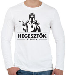 printfashion Hegesztők királya - Férfi hosszú ujjú póló - Fehér (6394421)