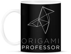 printfashion Origami Professor - Bögre - Fekete (3178819)