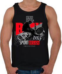 printfashion Bmx - Férfi atléta - Fekete (13889380)