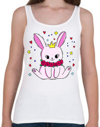 printfashion nyuszika-001 - Női atléta - Fehér (2325372)