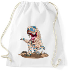 printfashion Mumia T-rex - Sportzsák, Tornazsák - Fehér (5543096)