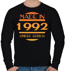 printfashion 1992 - Férfi pulóver - Fekete (12781434)