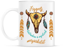 printfashion Figyelj, különben. . . - Bögre - Fehér (7606434)