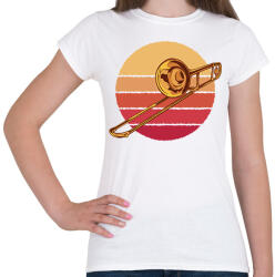 printfashion Trombita - Női póló - Fehér (14099117)