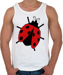 printfashion Katicabogár - Férfi atléta - Fehér (13021341)