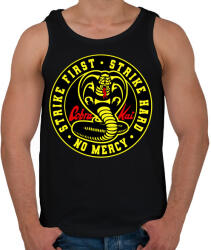 printfashion Cobra Kai - No Mercy - Férfi atléta - Fekete (4316682)