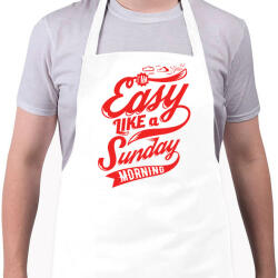 printfashion Vasárnap reggel - Kötény - Fehér (4899525)