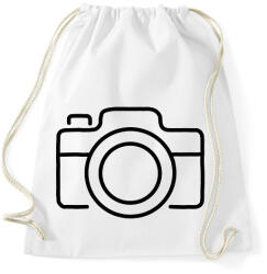 printfashion fényképezőgép - Sportzsák, Tornazsák - Fehér (7287689)