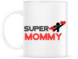 printfashion SUPER MOMMY - Bögre - Fehér (7027973)