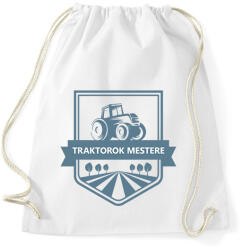 printfashion Traktorok mestere - Sportzsák, Tornazsák - Fehér (6596915)