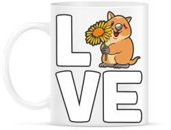 printfashion Love Quokka - Bögre - Fehér (13931116)