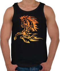 printfashion Horse - Férfi atléta - Fekete (5469453)